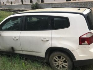 Condemned Chevrolet Car