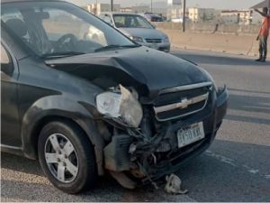 Accidental Chevrolet Aveo 2005