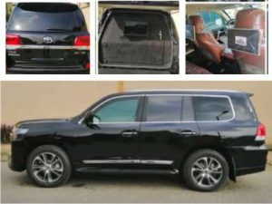 Toyota Land Cruiser with Bullet Proof for Sale